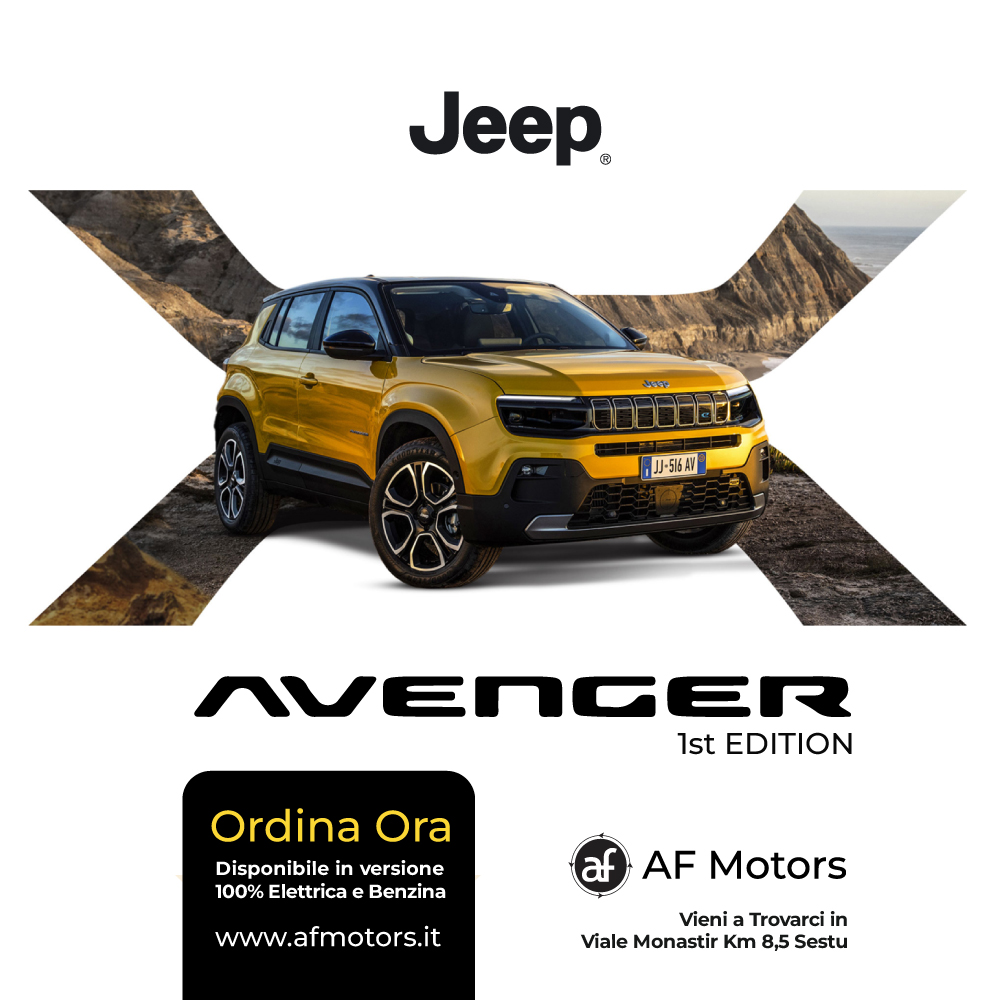 nuova jeep avenger