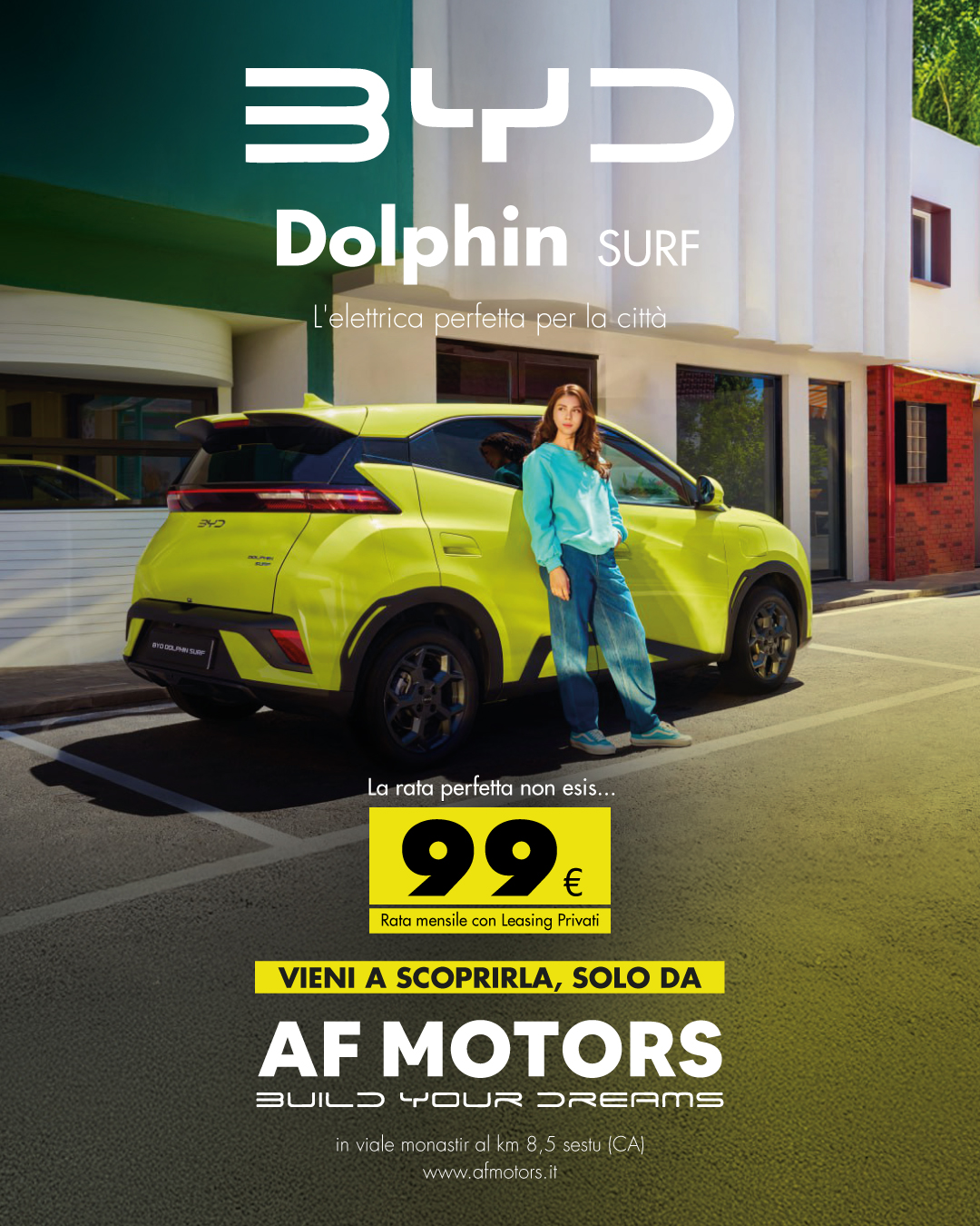 Promozioni BYD a Cagliari - Promo BYD Dolhpin Surf - AF Motors