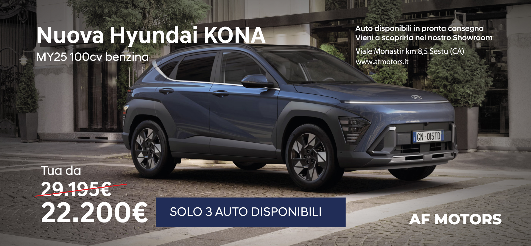Promo Hyundai KONA AF Motors Cagliari